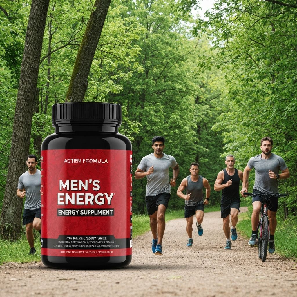 Men's daily energy supplement